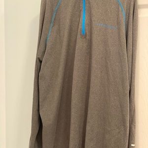 Livestrong Nike Dri Fit Mens quarter zip pullover